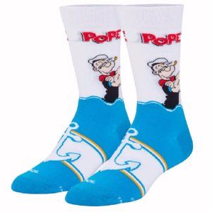 Popeye The Sailor Man Dress Socks - NEW Fast Ship